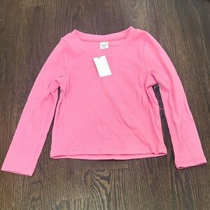 NWT Suzette Collection Girl’s Stylish Pink Long Sleeve Tee Size Large